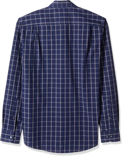 Vista 2 de Tienda Essentials Men's Slim-Fit Long-Sleeve Poplin Shirt