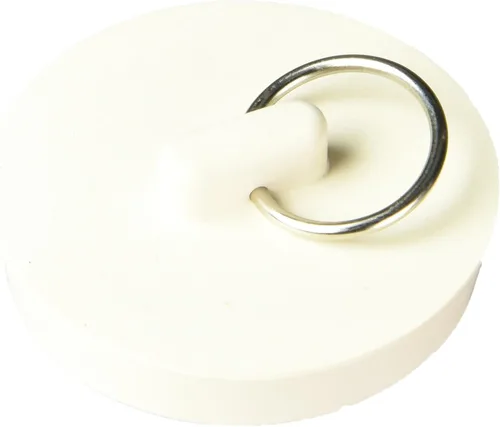 Vista 5 de LASCO 02-3203 Tapón hueco de goma blanca para aberturas de drenaje de 1-1/8 pulgadas