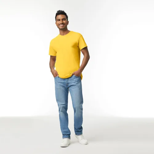 Vista 6 de Gildan G5000 - Camiseta de algodón de alto gramaje para adulto, paquete múltiple
