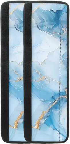 Vista 9 de DISNIMO Juego de 2 fundas para manijas de puerta de refrigerador con diseño floral de mariposa azul, protector de decoración de electrodomésticos