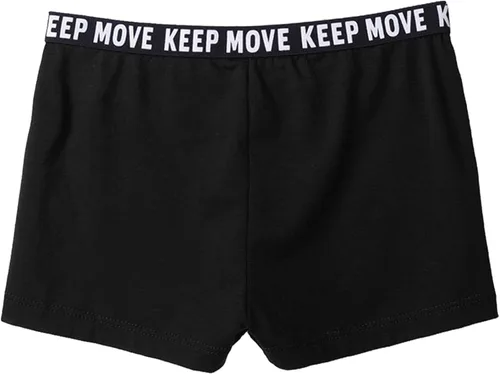 Vista 4 de Haitryli Pantalones cortos de ciclismo para niña, pantalones cortos para fitness, correr, deporte, pantalones cortos para correr y bailar