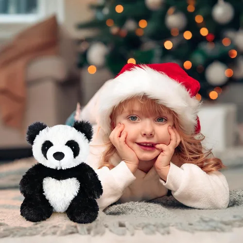 Vista 6 de [Usado] SuzziPals Panda - Almohadilla térmica para animales de peluche, para microondas para calmar