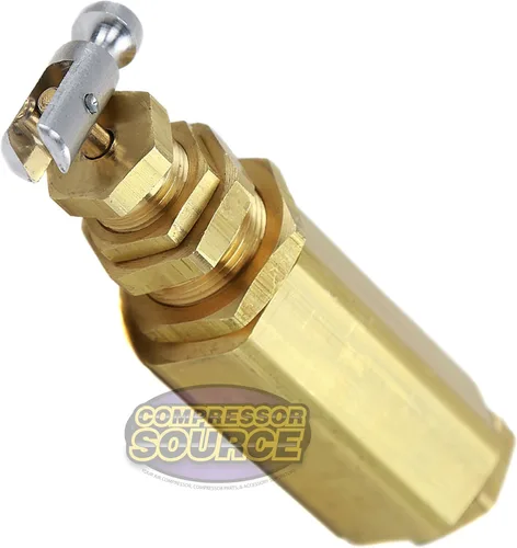 Vista 3 de Nueva válvula de descargador piloto para compresor de aire 1/4" FPT - 140-175 PSI