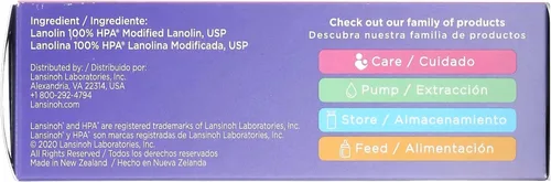 Vista 7 de Lansinoh HPA Lanolina para madres lactantes, 1.41 onzas (paquete de 2) – El embalaje puede variar