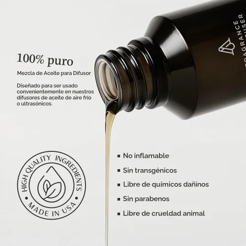 Vista 2 de AromaPlan Aromas de Hotel Inspirados en A+F Fierce, 1.7 Fl Oz (50 ml) - Aceite Esencial de Aroma y Fragancia de Hotel de Lujo para el Hogar - Aceite