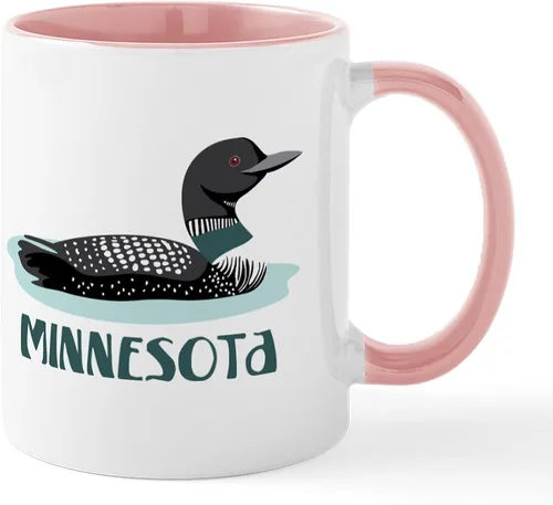 Vista 20 de CafePress Loves Me In Minnesota Taza de café de cerámica de 11 oz (11.0 fl oz)