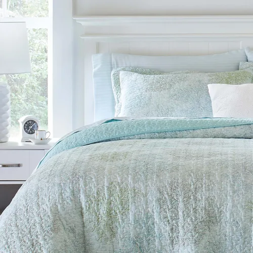 Vista 9 de Laura Ashley - Juego de edredón individual, ropa de cama de algodón reversible con funda a juego, decoración del hogar prelavada para mayor suavidad