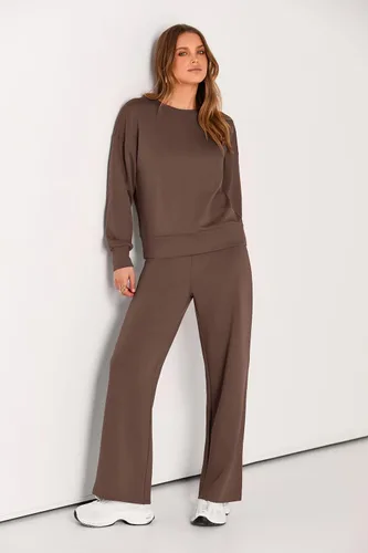 Vista 6 de PRETTYGARDEN Conjunto de 2 piezas para mujer, camiseta de manga larga y pantalones largos para otoño, conjunto de chándal