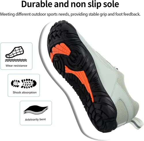 Vista 3 de WateLves - Zapatos de agua para hombres y mujeres, para natación, playa, piscina, surfear, hacer yoga o aeróbico acuático, calcetines para el agua