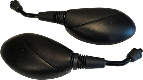 Vista 3 de Espejos retrovisores negros compatibles con Kawasaki Z900 ZR900 50 aniversario 2022