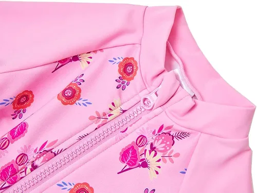 Vista 4 de LORTPKGS Traje de baño de una pieza con cremallera y sombrero para el sol, protección solar UPF 50+