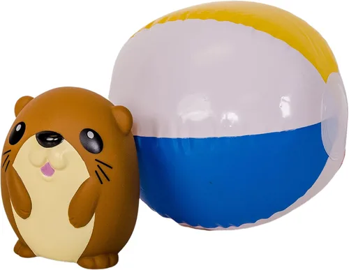 Vista 2 de blue orange Pass the Ball with Olie Fun - Juego interactivo para niños y preescolares – Educativo Otter Music Hot Potato Game Games – 2 a 10