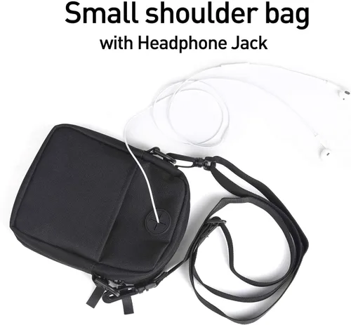 Vista 9 de Small Crossbody Bag Side Shoulder Bag For Men, Women Mini Messenger Bag