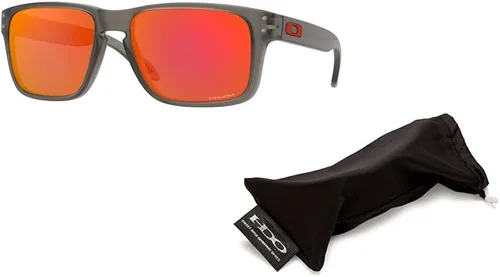 Vista 3 de Oakley Holbrook Xs OJ9007 - Gafas de sol cuadradas para niños y niñas + kit de cuidado iWear de diseñador con correa