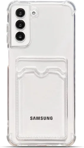 Vista 13 de Tuokiou para Samsung Galaxy A16 Funda, Fundas Protectoras Transparentes con Ranura para Tarjetas, Funda Cartera de TPU Suave Ajuste Delgado