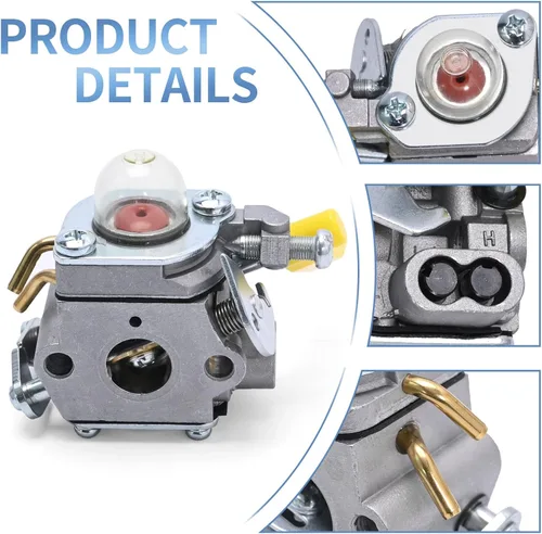 Vista 2 de SYOWADA Repuesto de carburador C1U-H60 para recortadora de cuerdas Ryobi RY28000 RY28005 RY28025 RY28020 CS26 RY28021 RY28041 26CC, reemplazo