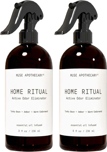Vista 33 de Muse Apothecary Home Ritual - Spray eliminador de olores activo, desodorante en aerosol para muebles y eliminador de olores de baño para el hogar
