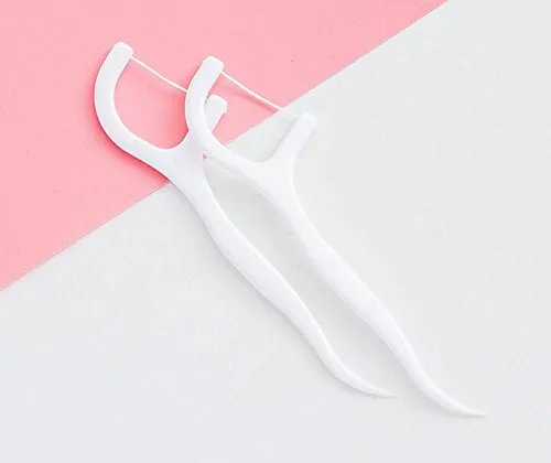 Vista 4 de VNDEFUL - 100 palillos de dientes (5 paquetes) para el cuidado bucal de color blanco