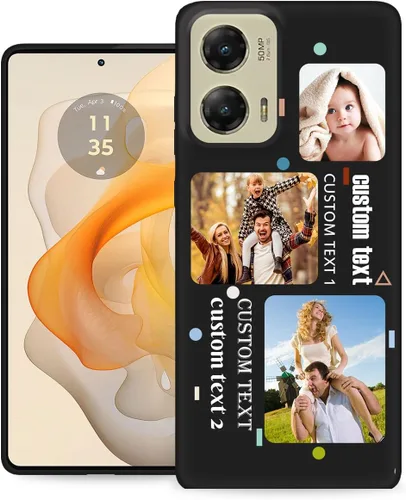 Vista 13 de Funda personalizada para Motorola Moto G Stylus 5G con nombre de foto y texto – GStylus 5G personalizada para teléfono móvil/smartphone/teléfono