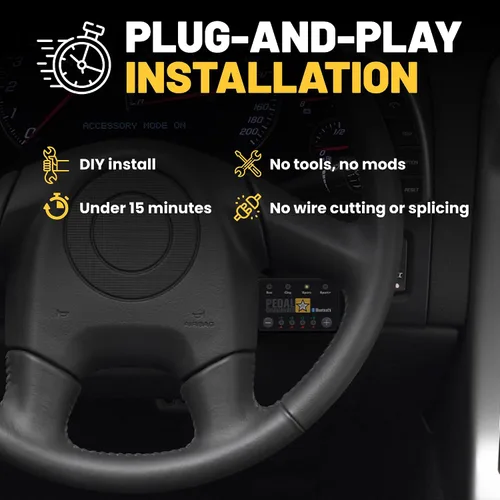 Vista 6 de PEDAL COMMANDER Controlador de respuesta del acelerador para Chevrolet Corvette C6 2006-2013 Compatible con: Base, 427, Grand Sport, Z06, ZR1