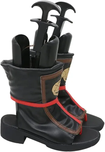 Vista 3 de Juego Genshin Impact - Zapatos de cosplay Sayu, zapatos de cosplay para fiesta de Halloween, zapatos de ocio diario, botas casuales de carnaval