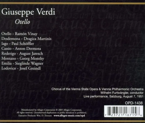Vista 2 de Verdi Otello