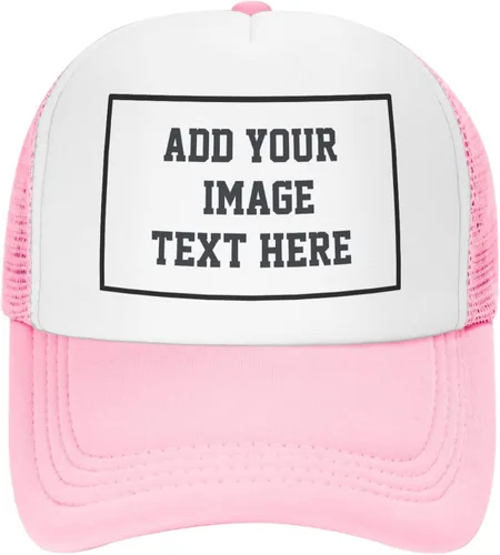 Vista 2 de Personalized Adult Mesh Trucker Cap Customized Dad Hats for Men Women Customize Sport Hat