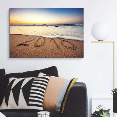 Vista 5 de NWT Impresiones en lienzo personalizadas con tus fotos, ideas de aniversario, imágenes de lienzo personalizadas para pared para imprimir enmarcadas