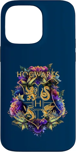 Vista 21 de Harry Potter Hogwarts - Carcasa para iPhone 17, diseño floral multicolor