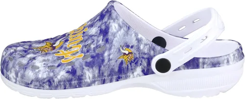 Vista 83 de FOCO NFL Womens NFL Team Logo Cloudie Garden Water Sandals Shoes Slipper Clogs with Strap