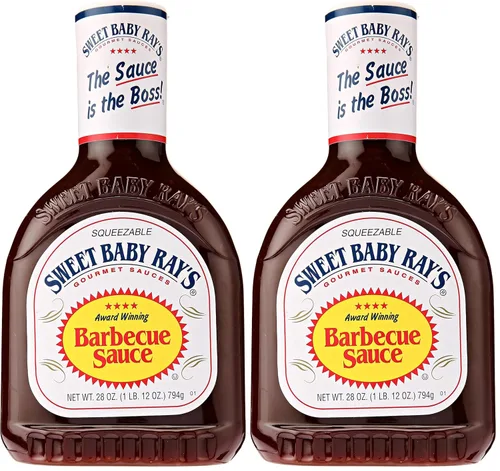 Vista 7 de Sweet Baby Rays - Salsa para barbacoa, original, 18 onzas