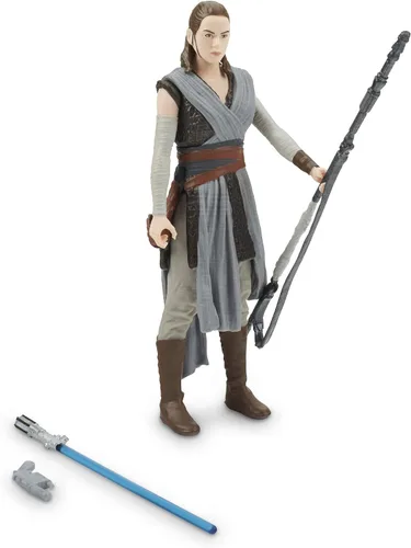 Vista 5 de STAR WARS Galaxy of Adventures Rey - Figura de juguete a escala de 3.75 pulgadas y mini cómic