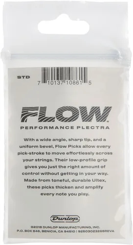 Vista 2 de Jim Dunlop Público estándar Flow® 1.0MM - Paquete de 6