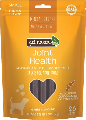 Vista 10 de Get Naked 1 bolsa de 6.2 onzas para masticar dental, sin granos, tamaño pequeño