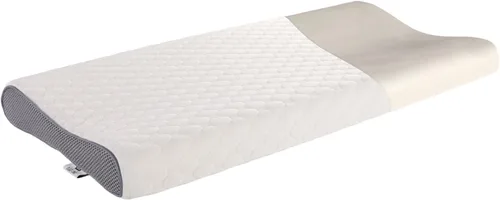 Vista 6 de SUQ I OME Slim Sleeper-Thin Memory Foam Pillow, de perfil delgado y bajo, para dormir boca abajo, 23.6 x 13.7 x 2.4/1.9 pulgadas, firme