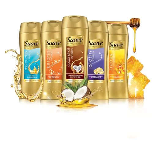 Vista 3 de Suave Professionals Acondicionador para el cuidado del color, infusión marroquí, 12.6 oz