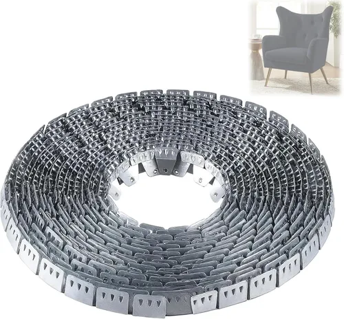 Vista 7 de 20ft Upholstery Metal Flexible Tack Strip for Furniture, Chairs, Sofas – Curve-Ease Grip for Easy Installation