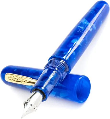 Vista 25 de Pluma estilográfica Conklin All American en negro – Punta ancha, diseño audaz y calidad premium – Regalo ideal para profesionales y entusiastas