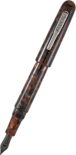 Vista 7 de Pluma estilográfica Conklin All American en negro – Punta ancha, diseño audaz y calidad premium – Regalo ideal para profesionales y entusiastas