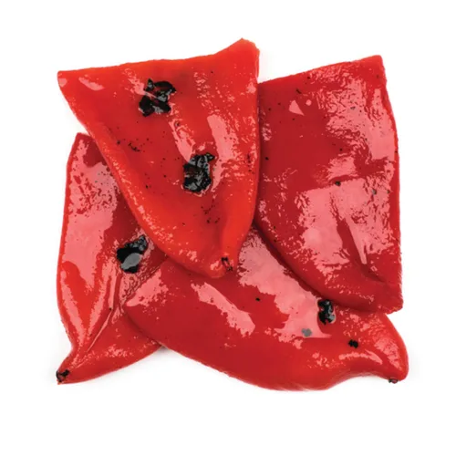 Vista 5 de Roland Foods Pimientos enteros del piquillo tarro de 8.1 onzas, paquete de 1