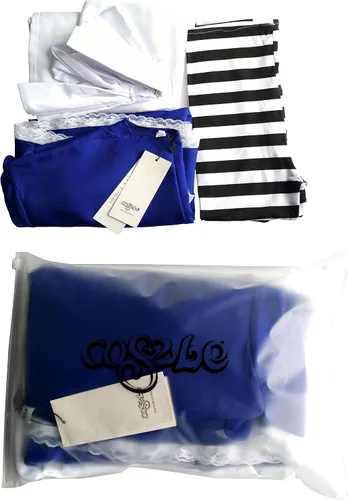 Vista 4 de Cos2be Alice Madness Returns And Anime Maid Dress Cosplay Disfraz de delantal