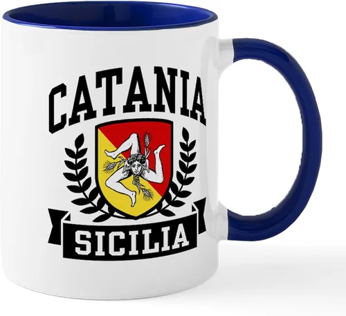 Vista 39 de CafePress Sicilia Mug - Taza de café de cerámica (11.0 fl oz)