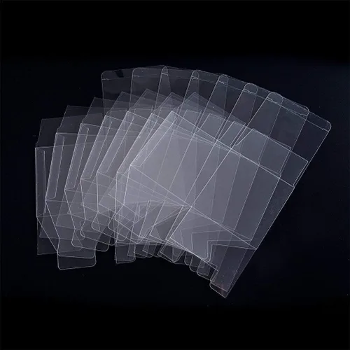 Vista 5 de Mose Cafolo 50 cajas de regalo de plástico transparente de 2.5 x 2.5 x 2.5 pulgadas (2.5 x 2.5 x 2.5 in) de plástico transparente para dulces