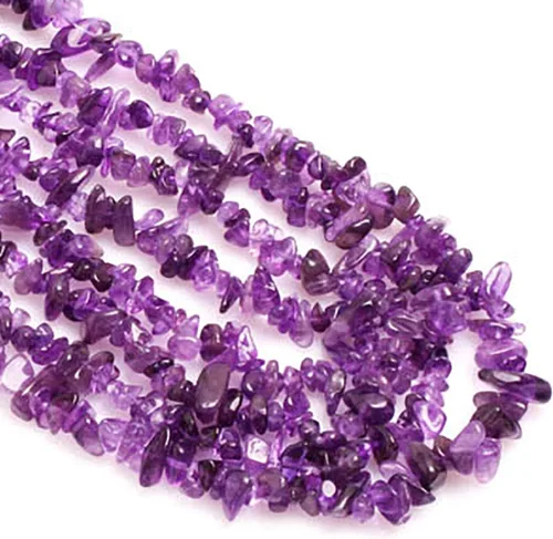 Vista 4 de GEM-Inside - Collar de piedras preciosas moradas con cuentas de cuarzo morado, dije bohemio de moda con soporte de babero, collar de cuentas