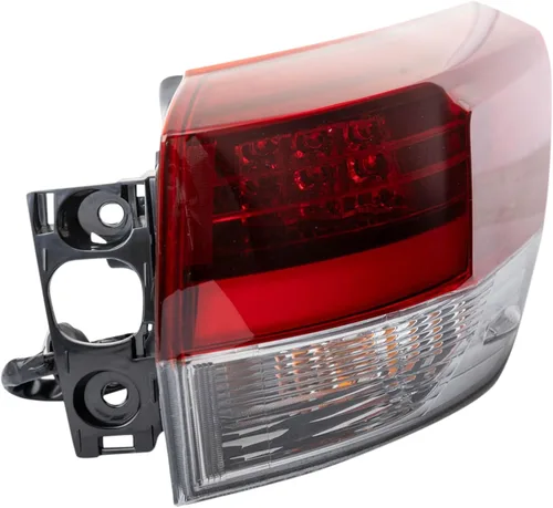 Vista 8 de Ensamble de luz trasera exterior TRQ para lado del conductor izquierdo trasero. Compatible con Toyota Corolla XLE 2020, 2021, 2022 y Toyota Corolla