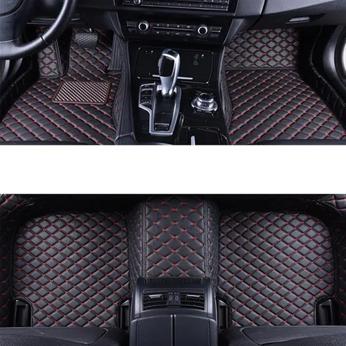 Vista 10 de Alfombrillas de coche para Nissans Navara D22 2002-2013 Frontier Accesorios Alfombras (Color LHD 3 piezas beige)