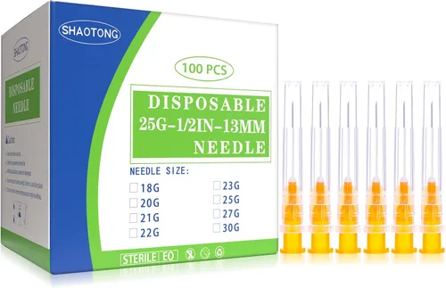 Vista 13 de SHAOTONG Accesorios Luer Lock de calibre 16 de 1.2 pulgadas, suministros de laboratorio desechables, paquete de 100 SHAOTONG - Aguja 16G de 1.2
