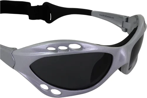 Vista 5 de Birdz Gafas de sol Seahawk polarizadas para moto acuática, gafas deportivas de kite-boarding, surf, kayak, 2 pares de montura negra y montura