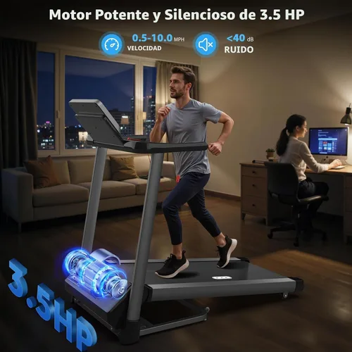 Vista 8 de CIIHI Treadmill with Auto Incline - 450 LBS Capacity Treadmill for Home Gym