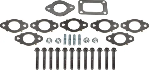 Vista 6 de Dorman 674-895XD Kit de colector de escape recubierto de cerámica compatible con modelos seleccionados Dodge/Ram